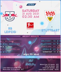 RB Leipzig vs  Stuttgart