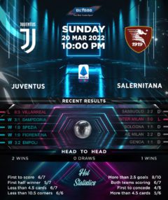 Juventus vs Salernitana