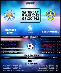 Leicester City vs Leeds United