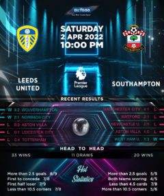 Leeds United vs Southampton