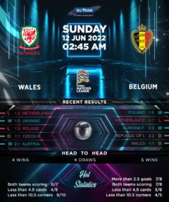 Wales vs Belgium